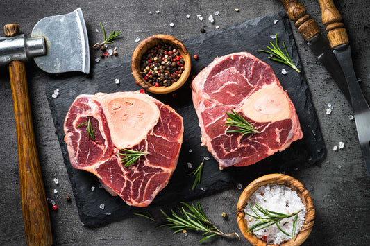 Creamy Mushroom and Garlic Osso Bucco