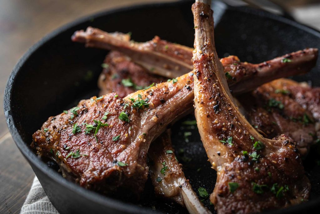 Greek Lamb Cutlets