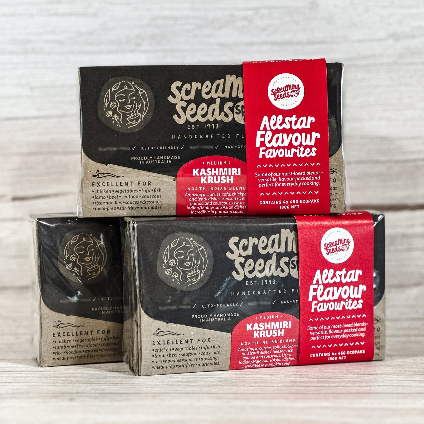 Allstar Flavour Favourites Spice Blend Gift Pack